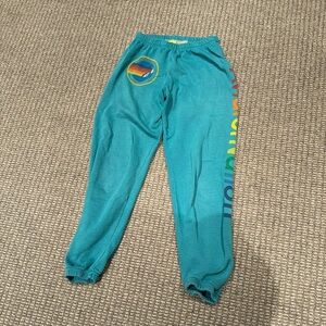 Blue aviator nation sweats size small